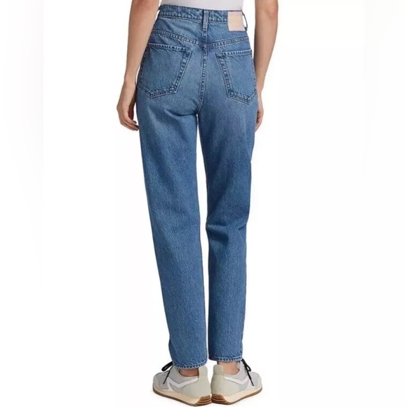 Mother - High-Waist Double Stack Ankle JEAN By Snacks Size 28 - Picture 5 of 16